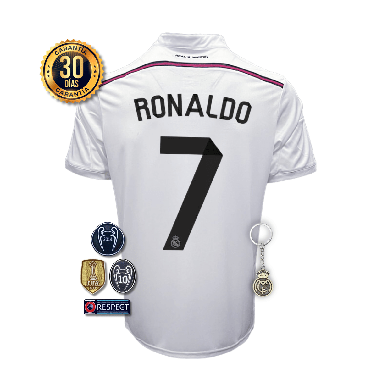 CAMISETA REAL MADRID I 14/15 HOMBRE (RETRO)