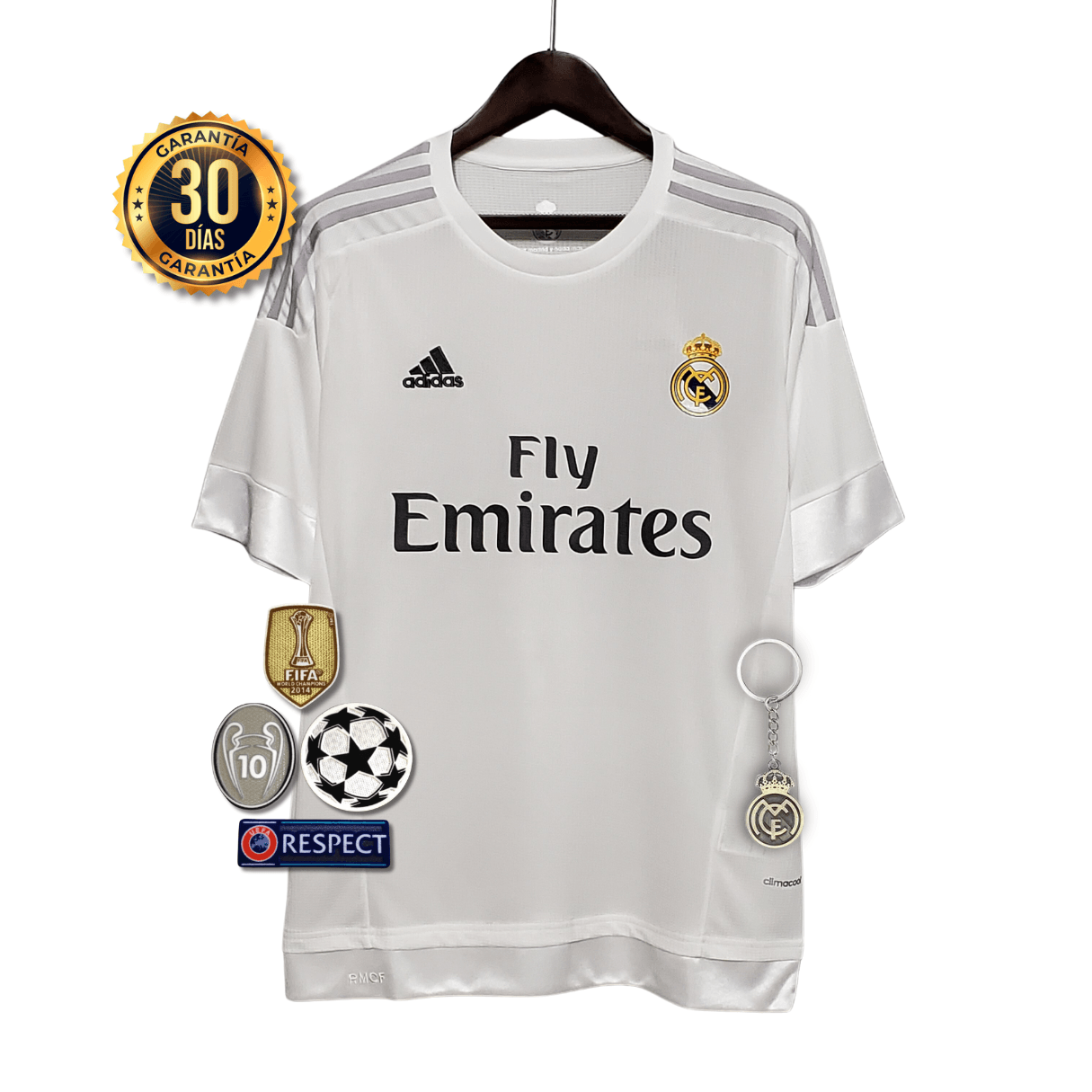 CAMISETA REAL MADRID I 15/16 HOMBRE (RETRO)