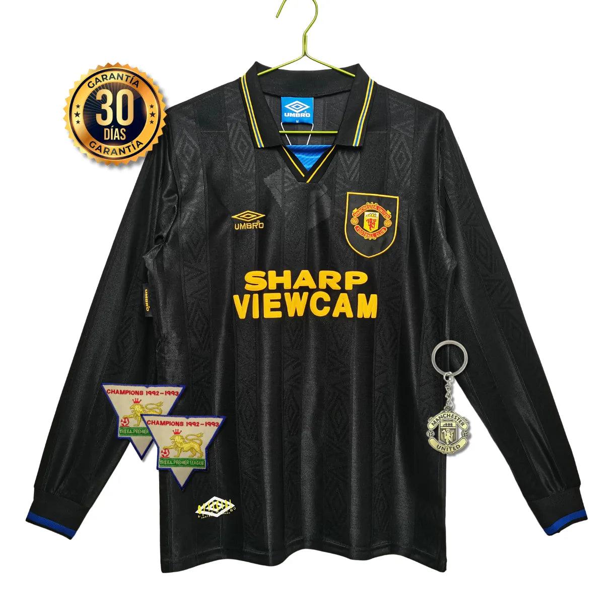 MANCHESTER UNITED II 93/95 HOMBRE (RETRO) MANGA LARGA