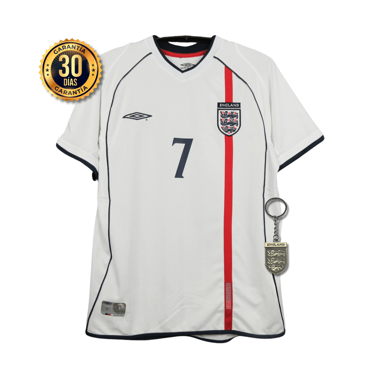 CAMISETA INGLATERRA I 2002 HOMBRE (RETRO)