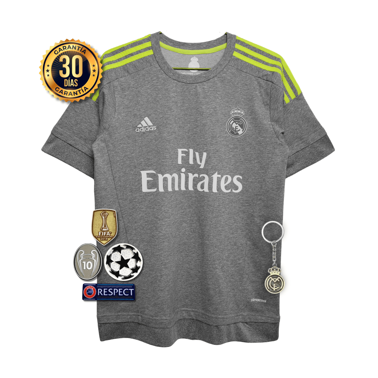 CAMISETA REAL MADRID II 15/16 HOMBRE (RETRO)