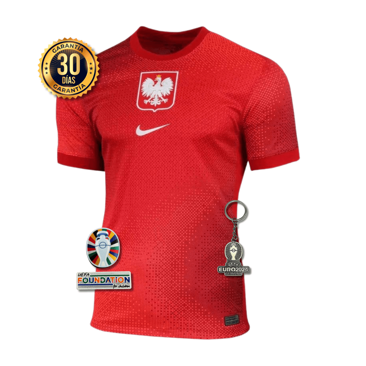 CAMISETA POLONIA II EURO 2024 HOMBRE