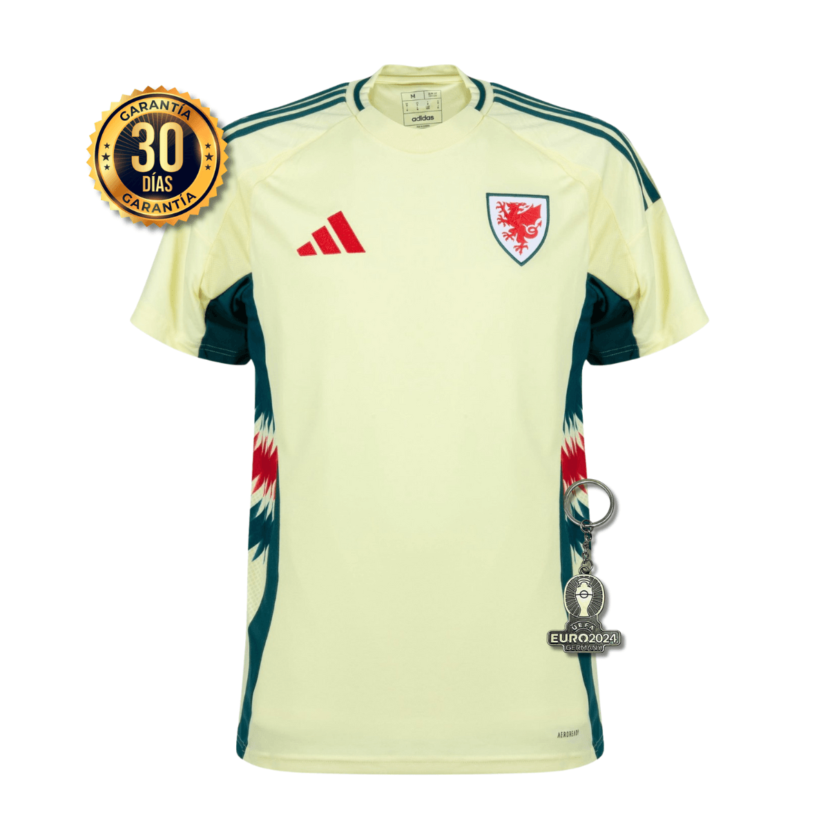 CAMISETA PAIS DE GALES II EURO 2024 HOMBRE