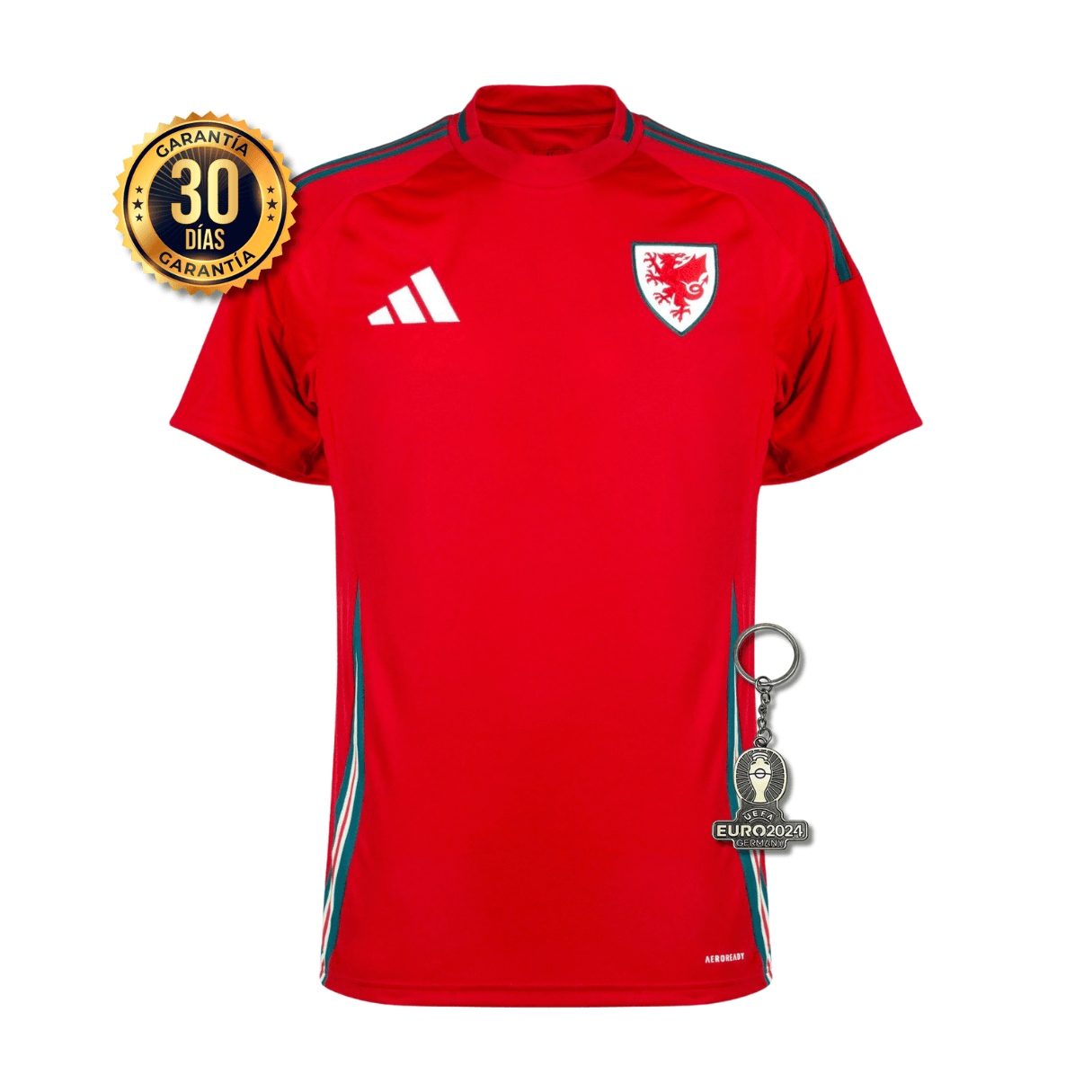 CAMISETA PAIS DE GALES I EURO 2024 HOMBRE