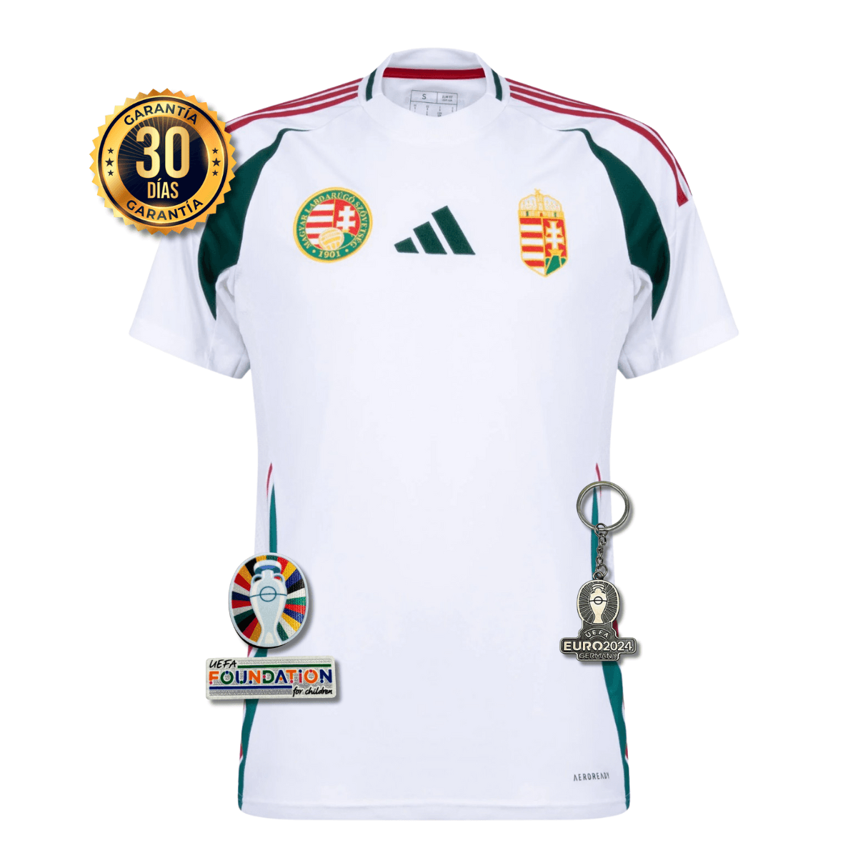 CAMISETA HUNGRIA II EURO 2024 HOMBRE