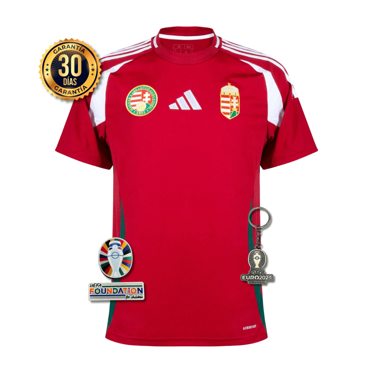 CAMISETA HUNGRIA I EURO 2024 HOMBRE