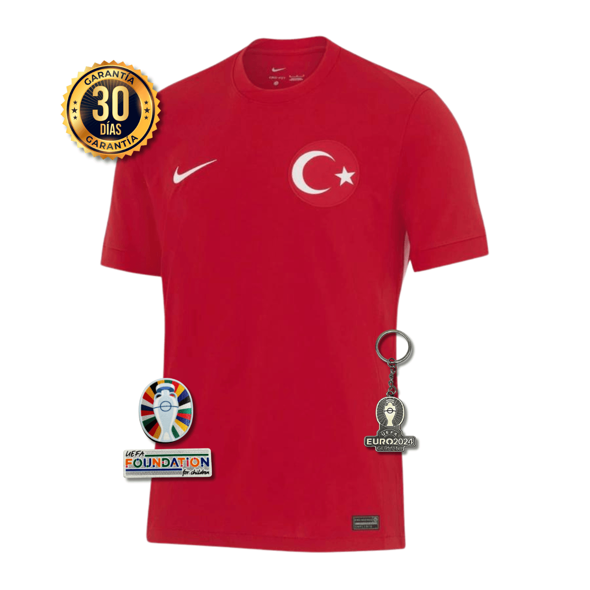 CAMISETA TURQUÍA II EURO 2024 HOMBRE