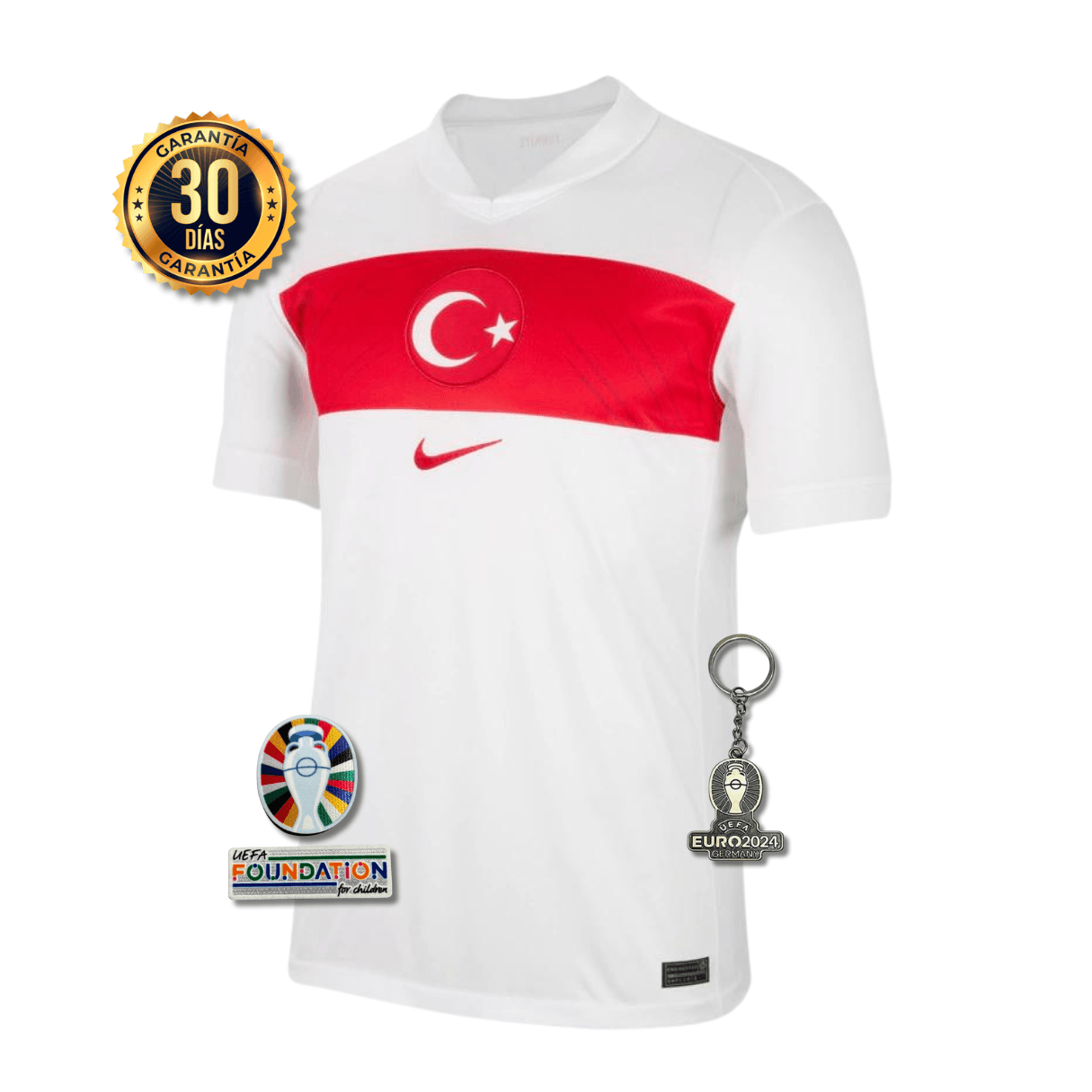 CAMISETA TURQUÍA I EURO 2024 HOMBRE