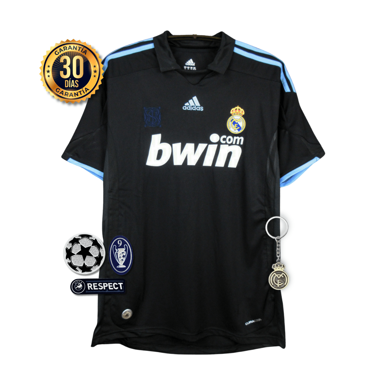 CAMISETA REAL MADRID II 09/10 HOMBRE (RETRO)