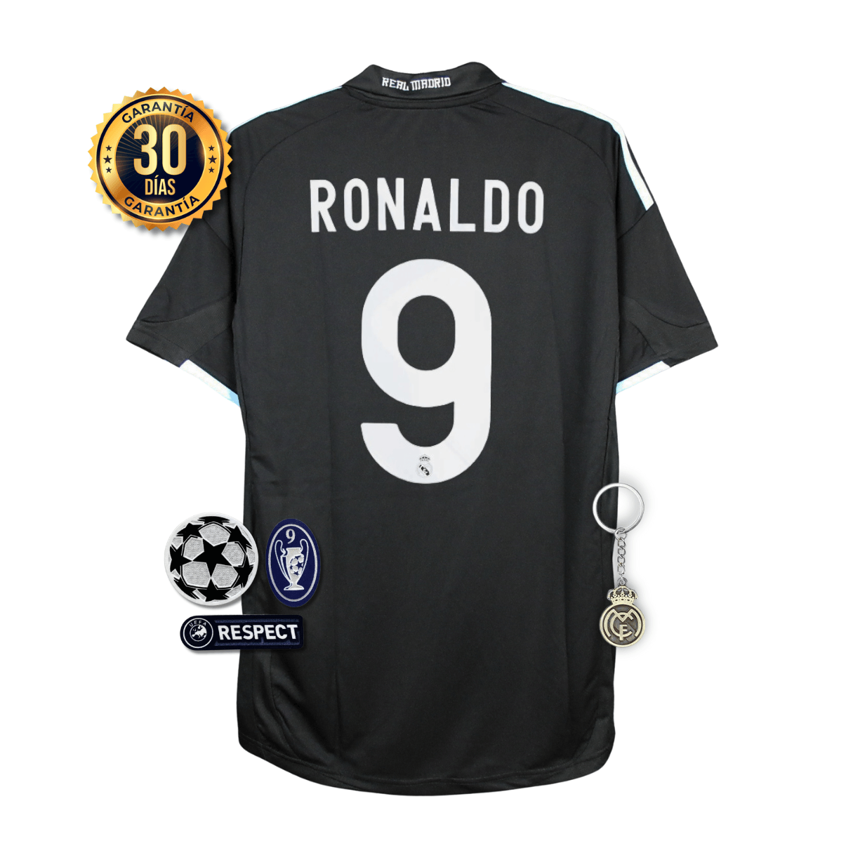 CAMISETA REAL MADRID II 09/10 HOMBRE (RETRO)