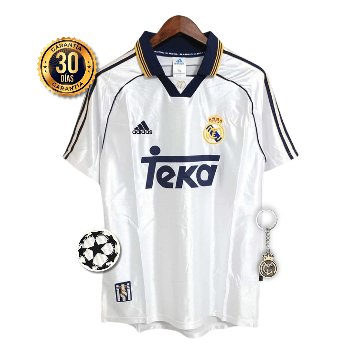 CAMISETA REAL MADRID I 98/99 HOMBRE (RETRO)