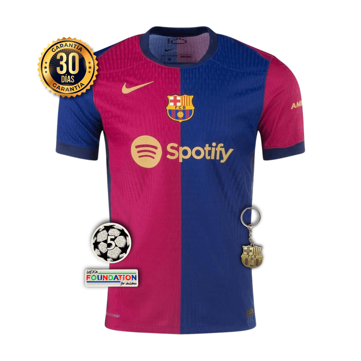 CAMISETA BARCELONA I 24/25 HOMBRE (VERSIÓN JUGADOR)