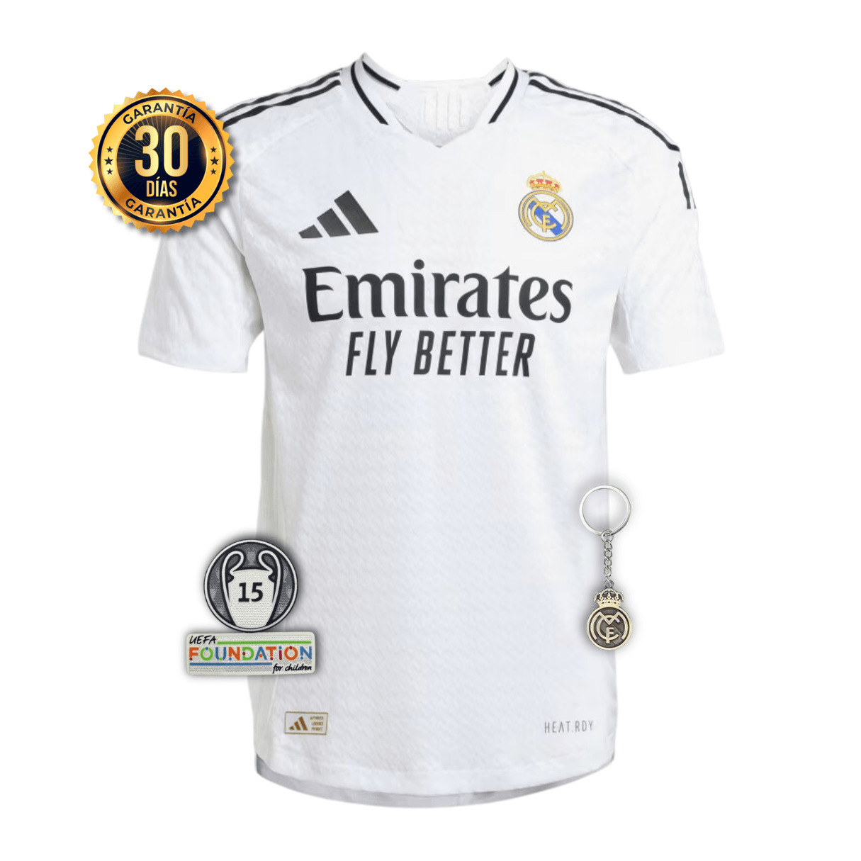 CAMISETA REAL MADRID I 24/25 HOMBRE (VERSIÓN JUGADOR)