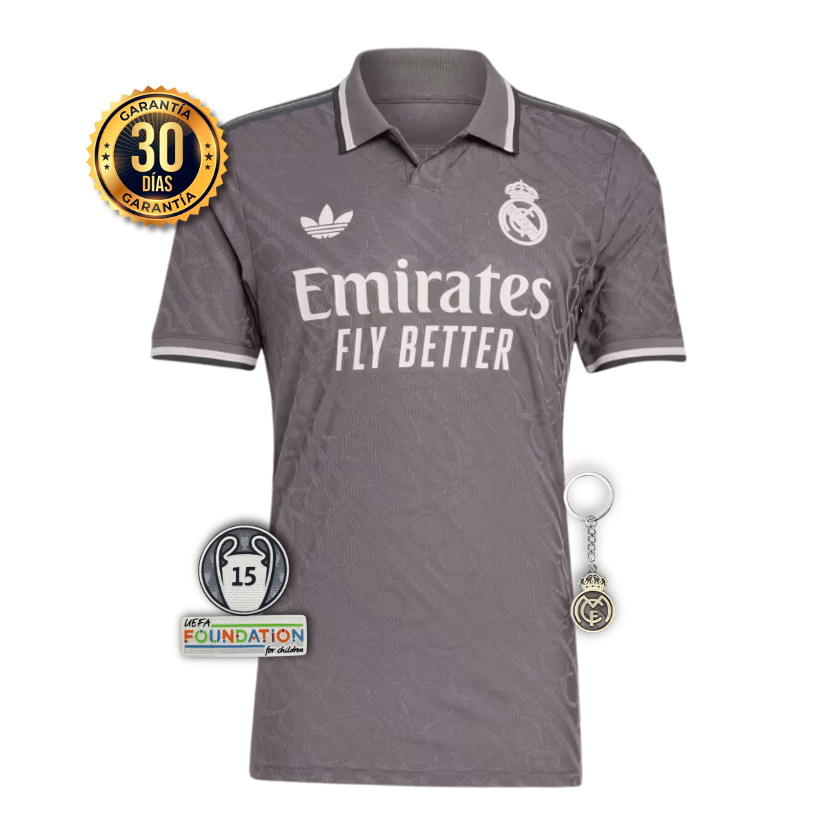 CAMISETA REAL MADRID III 24/25 HOMBRE (VERSIÓN JUGADOR)