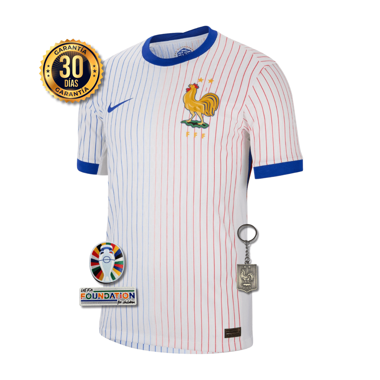 CAMISETA FRANCIA II EURO 2024 HOMBRE (VERSIÓN JUGADOR)