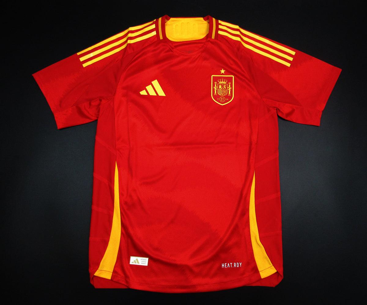 CAMISETA ESPAÑA I EURO 2024 HOMBRE (VERSIÓN JUGADOR)