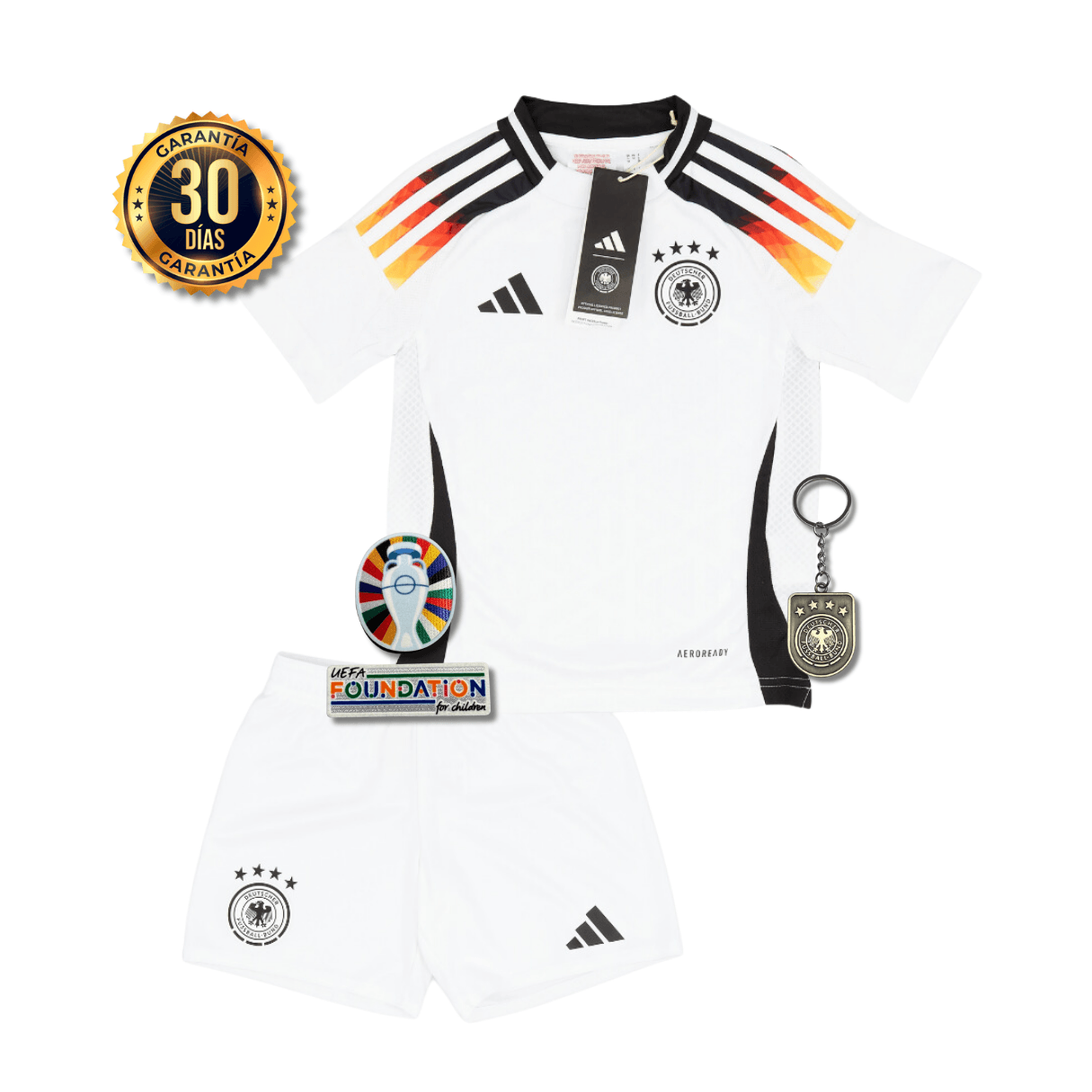 CAMISETA ALEMANIA I EURO 2024 CONJUNTO INFANTIL