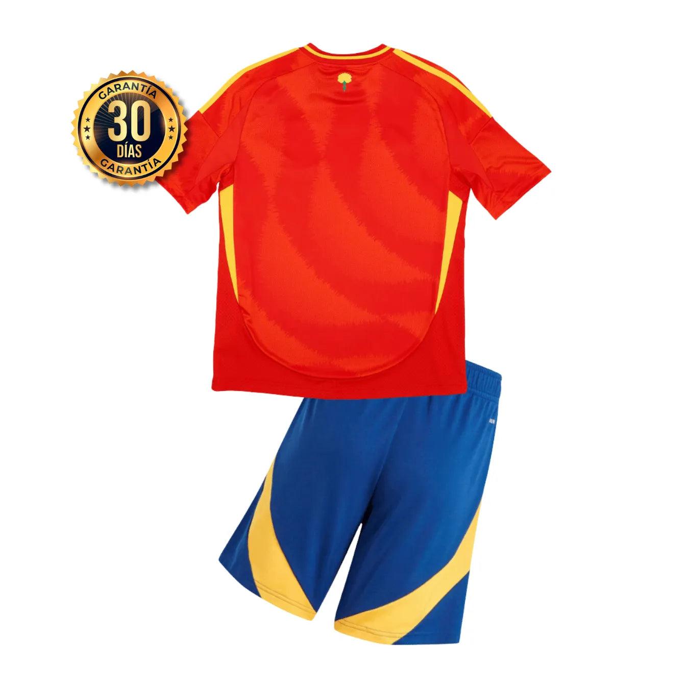 CAMISETA ESPAÑA I EURO 2024 CONJUNTO INFANTIL