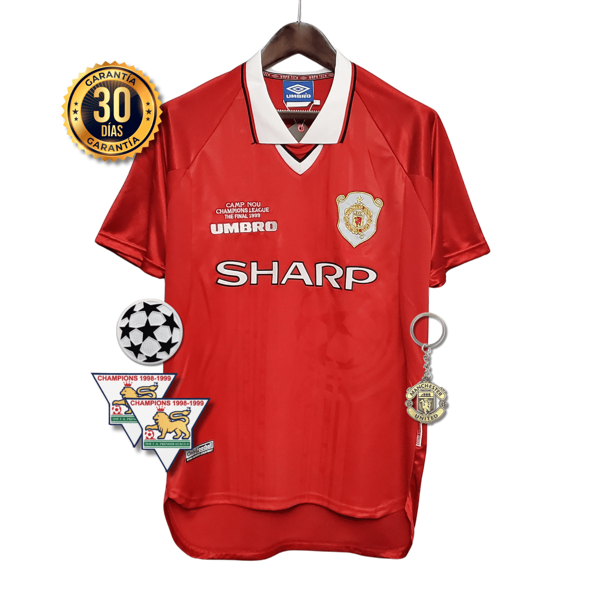 MANCHESTER UNITED I 99/00 HOMBRE (RETRO)