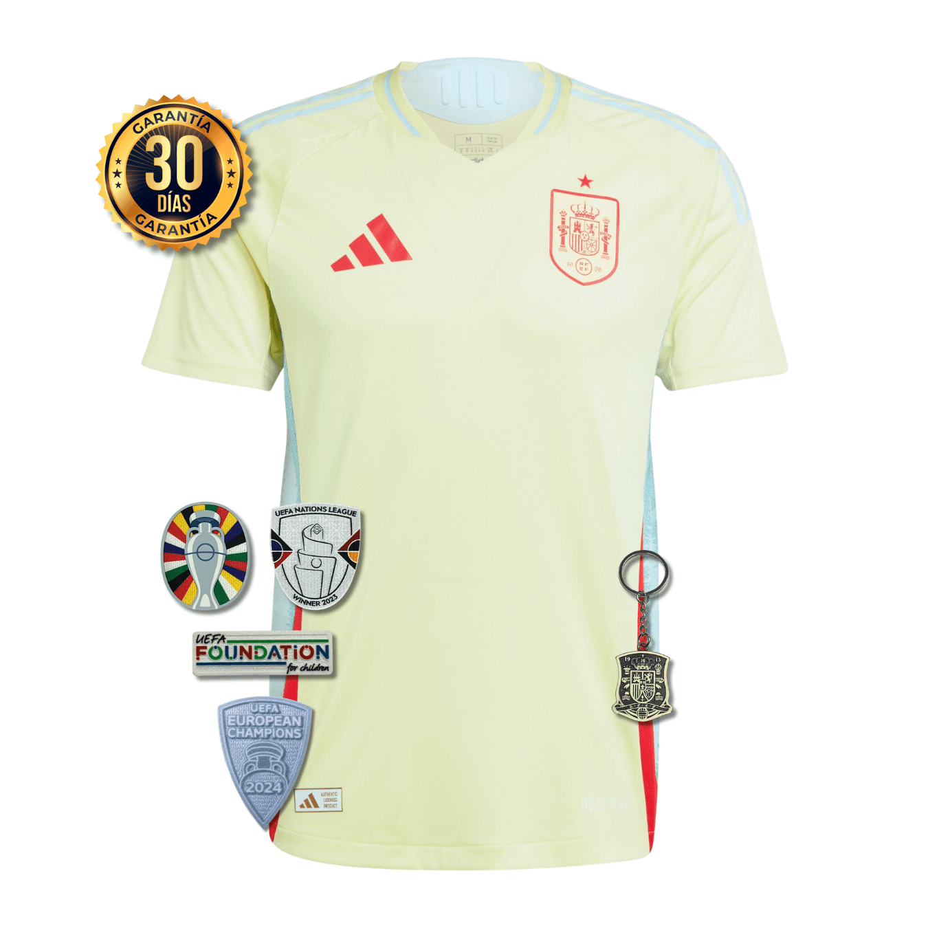 CAMISETA ESPAÑA II EURO 2024 HOMBRE (VERSIÓN JUGADOR)