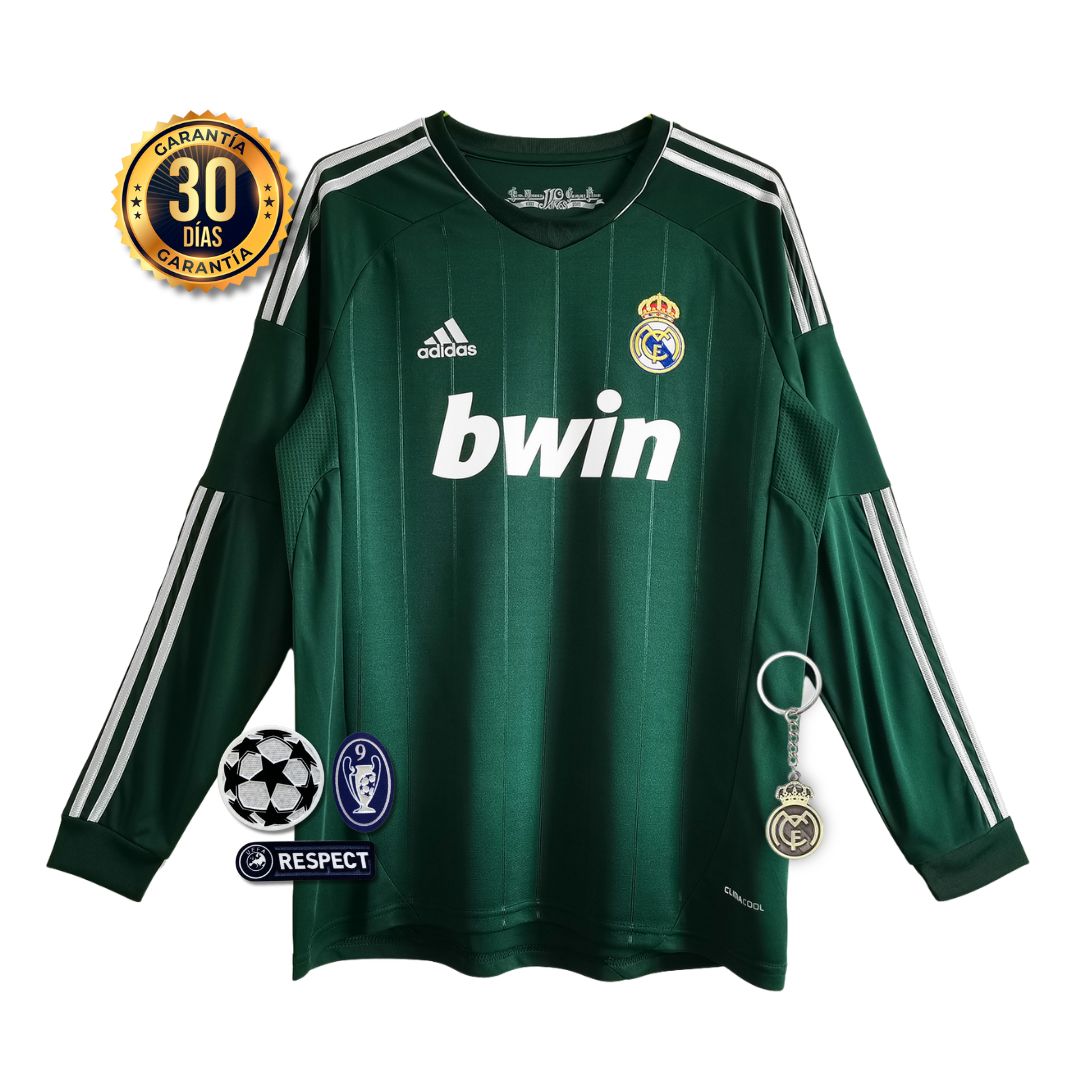 CAMISETA REAL MADRID III 12/13 HOMBRE MANGA LARGA (RETRO)