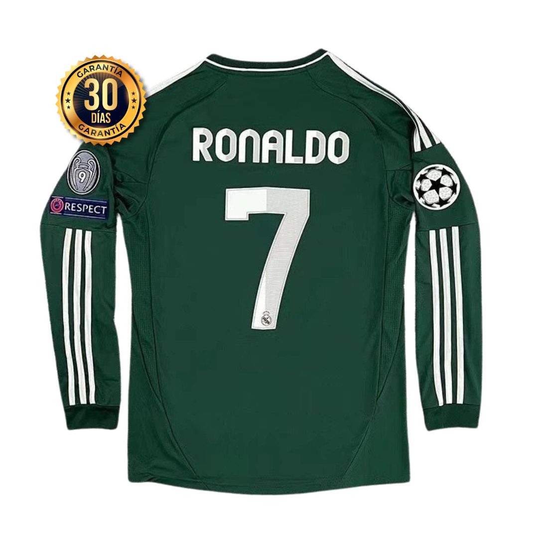 CAMISETA REAL MADRID III 12/13 HOMBRE MANGA LARGA (RETRO)