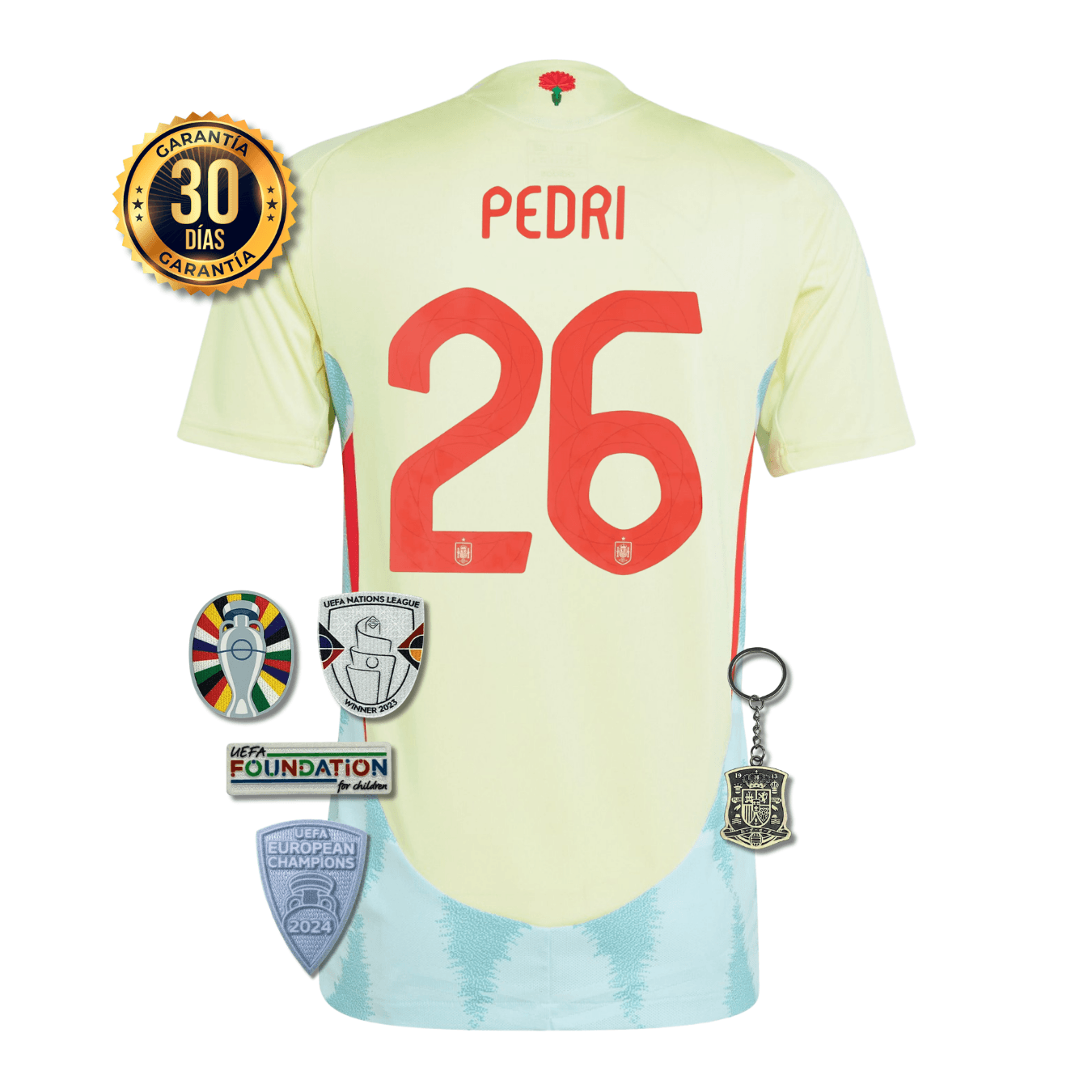 CAMISETA ESPAÑA II EURO 2024 HOMBRE (VERSIÓN JUGADOR)