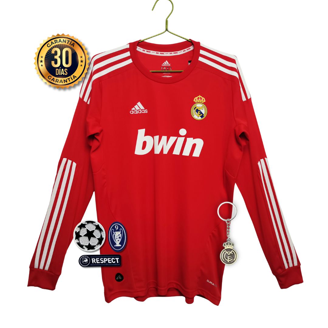 CAMISETA REAL MADRID III 11/12 HOMBRE MANGA LARGA (RETRO)