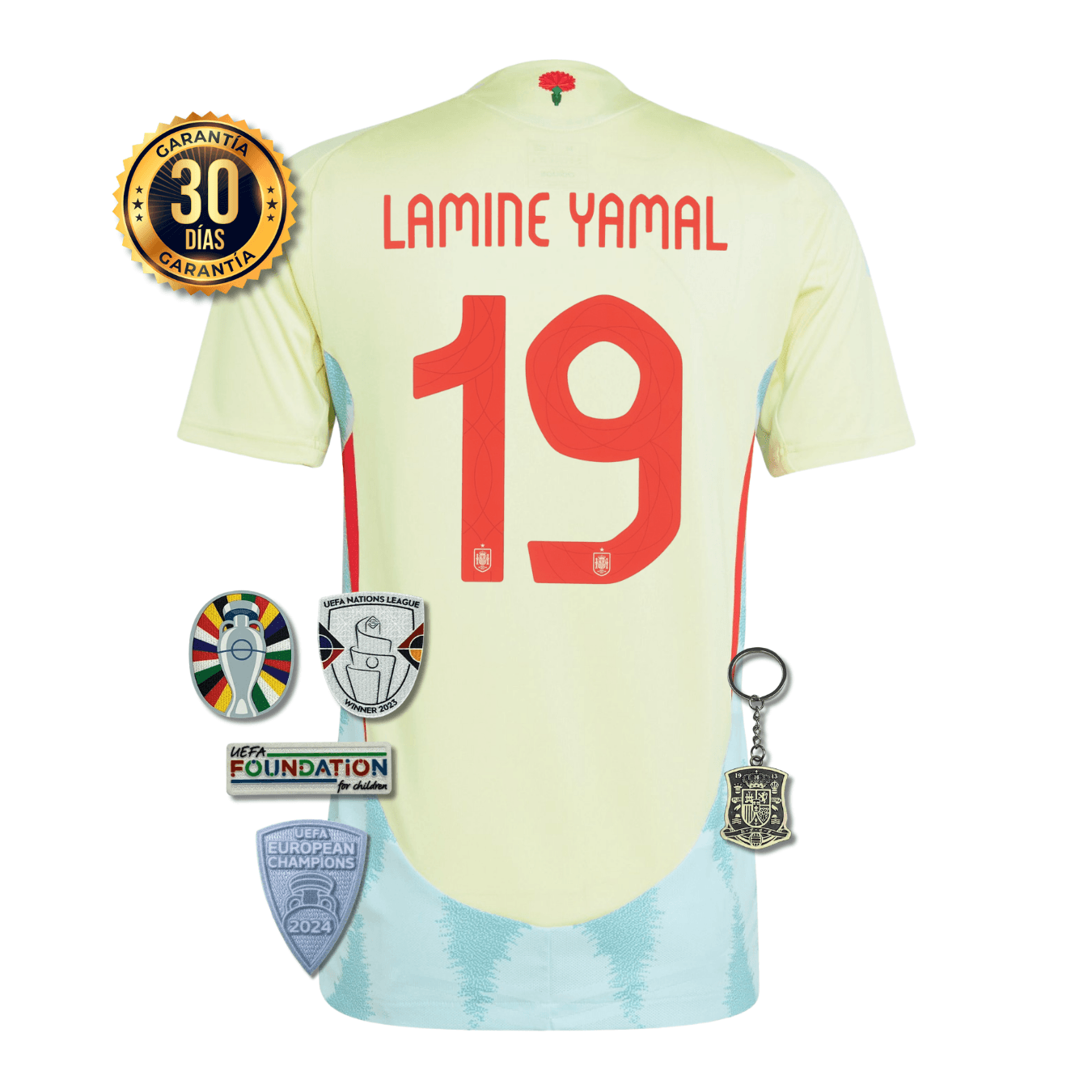 CAMISETA ESPAÑA II EURO 2024 HOMBRE (VERSIÓN JUGADOR)