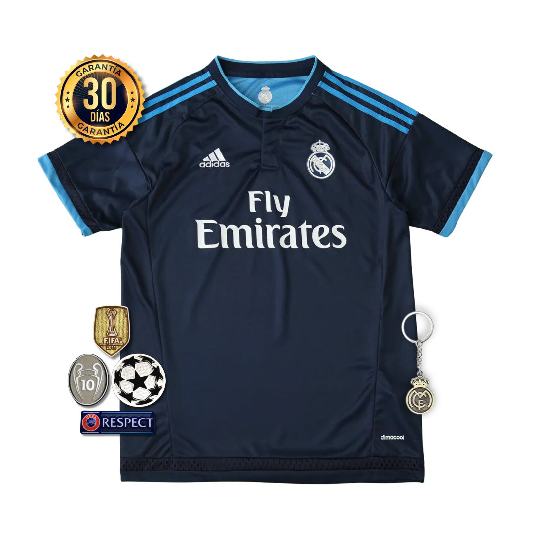 CAMISETA REAL MADRID III 15/16 HOMBRE (RETRO)