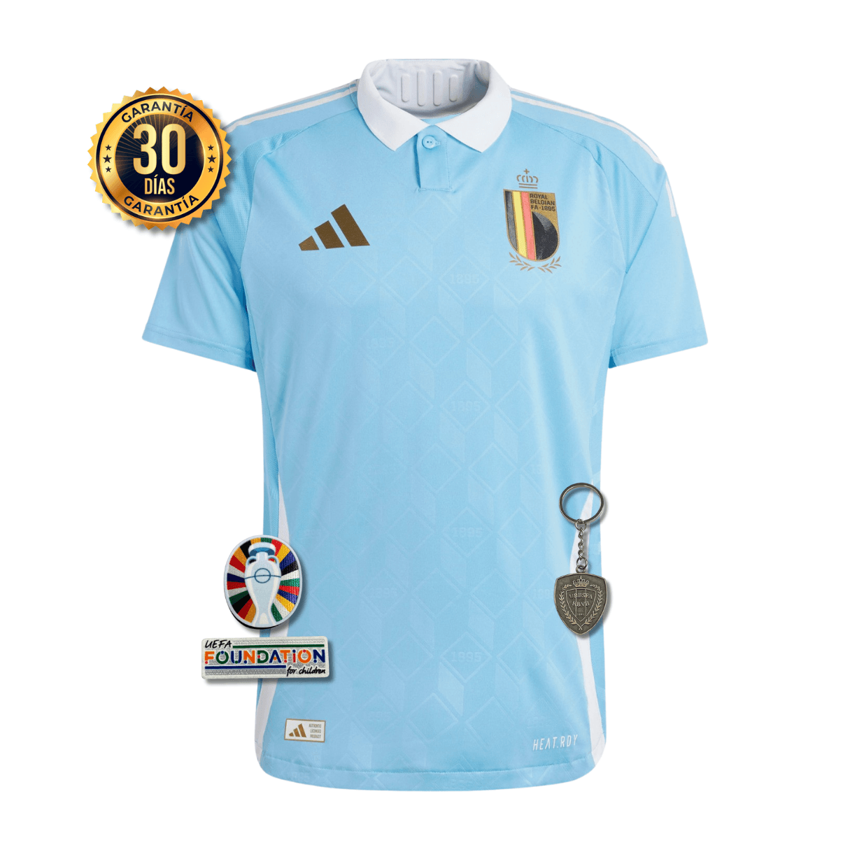 CAMISETA BELGICA II EURO 2024 HOMBRE (VERSIÓN JUGADOR)