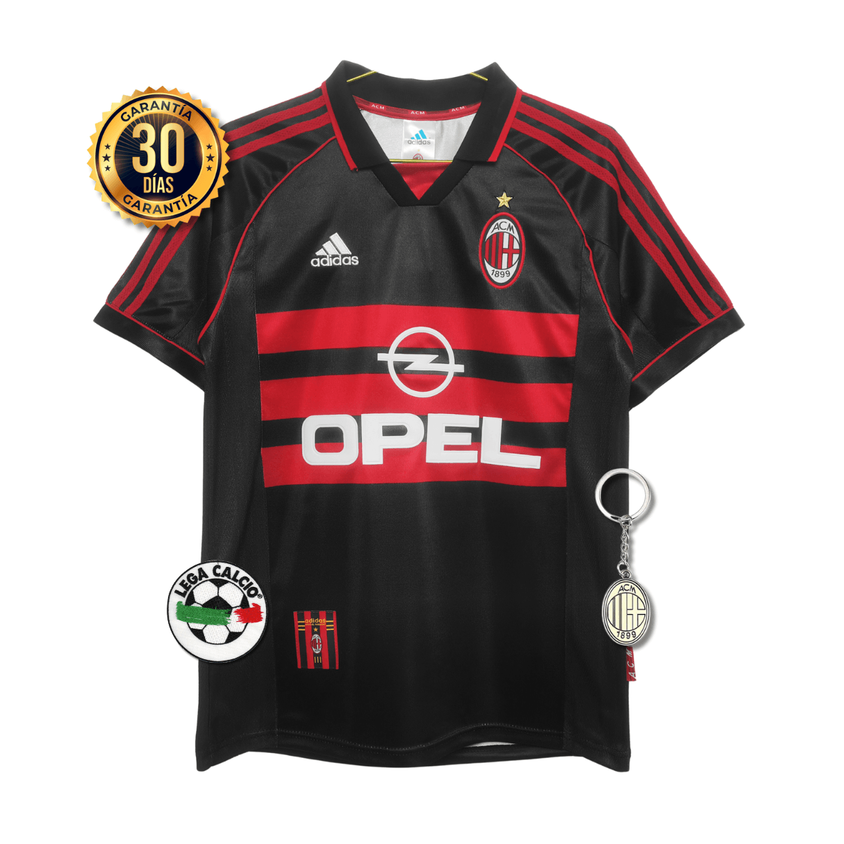 CAMISETA  MILAN III 98/99 HOMBRE (RETRO)