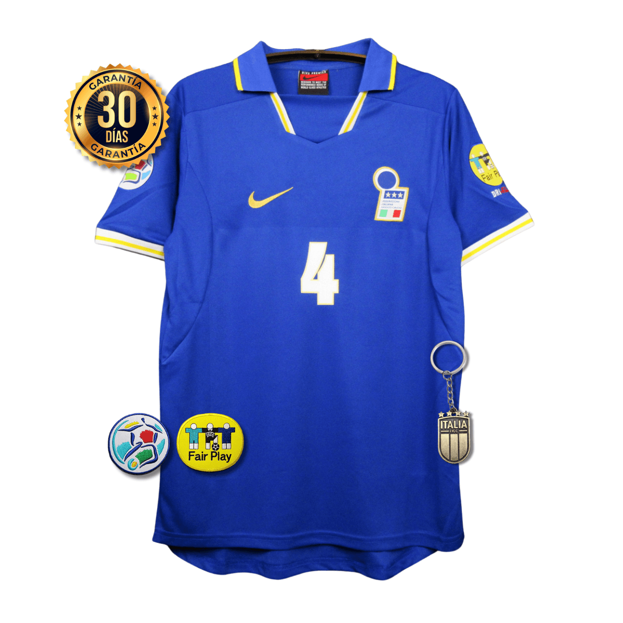 CAMISETA ITÁLIA I 1996 HOMBRE (RETRO)