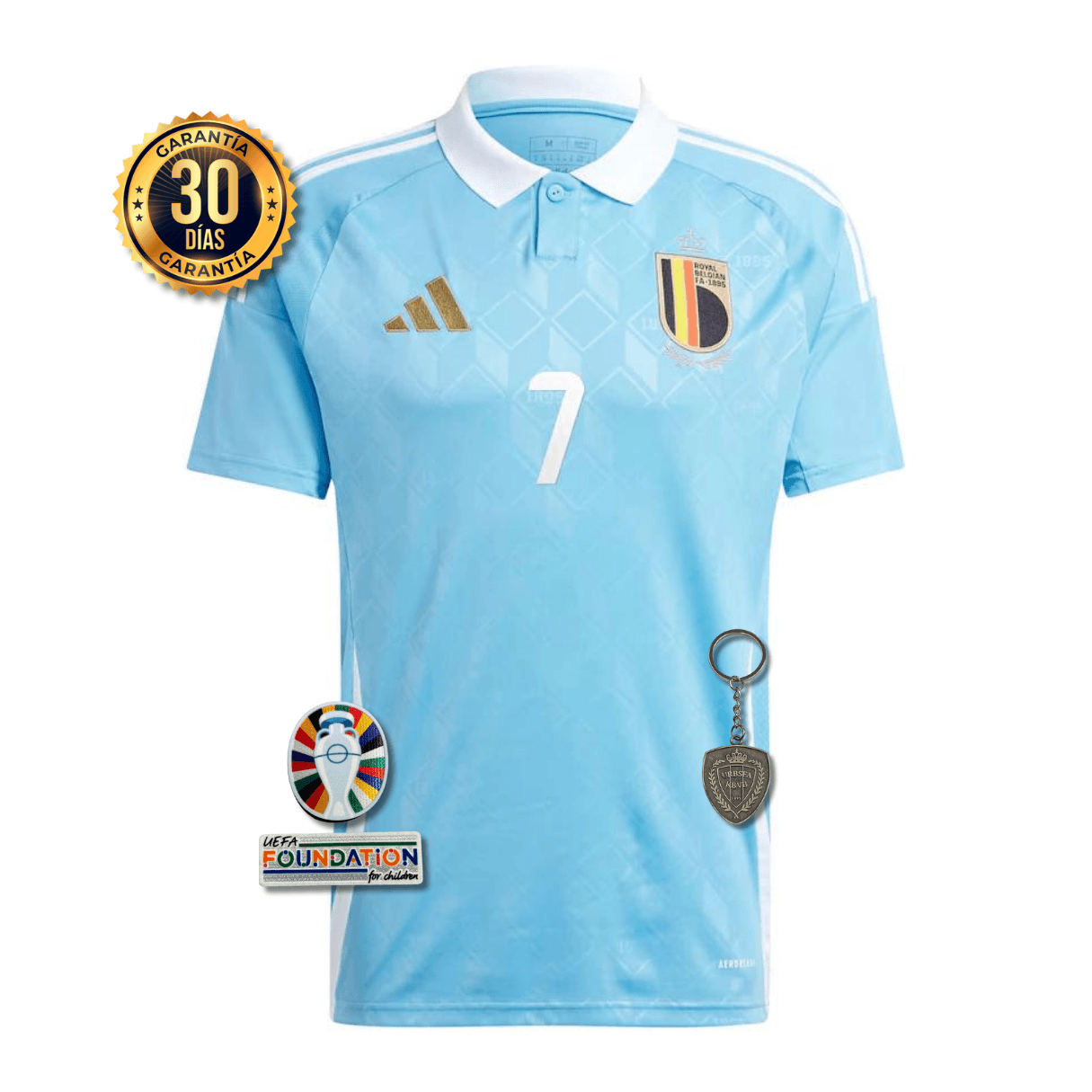 CAMISETA BELGICA II EURO 2024 HOMBRE