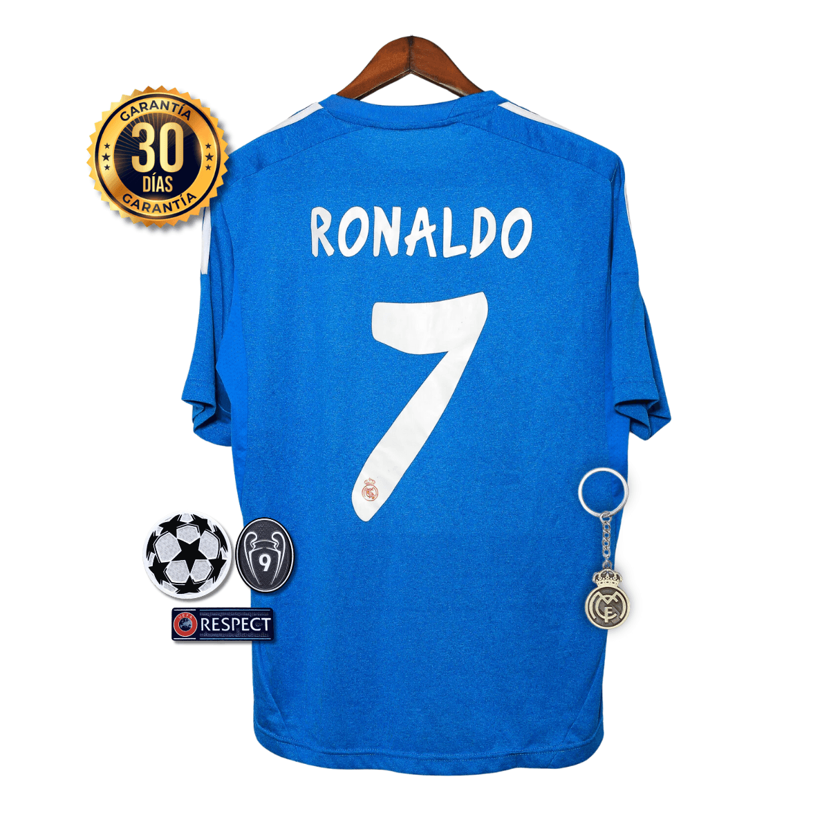 CAMISETA REAL MADRID II 13/14 HOMBRE (RETRO)