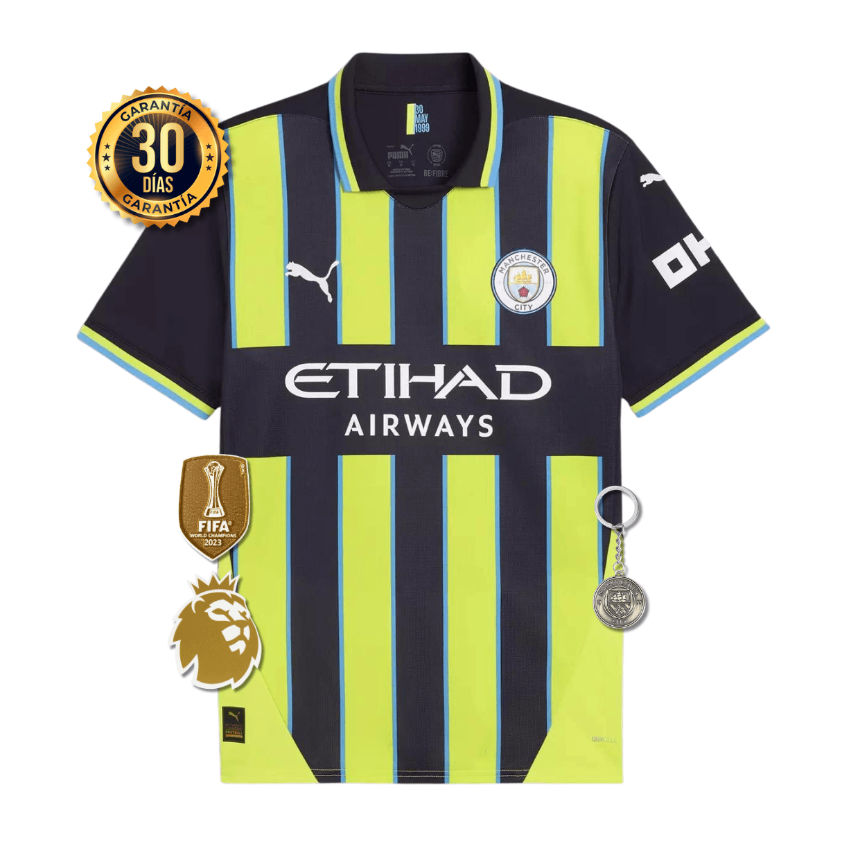 CAMISETA MANCHESTER CITY II 24/25 HOMBRE