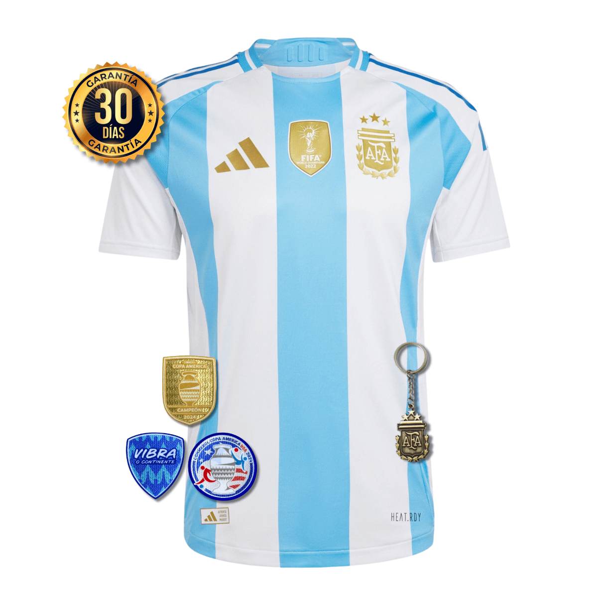 CAMISETA ARGENTINA I COPA AMÉRICA 2024 HOMBRE (VERSIÓN JUGADOR)