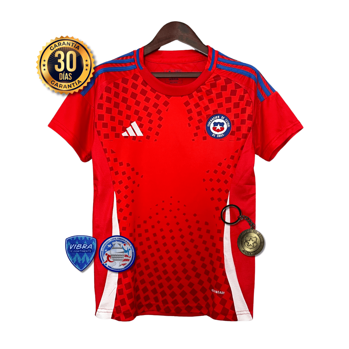 CAMISETA CHILE I COPA AMÉRICA 2024 MUJER