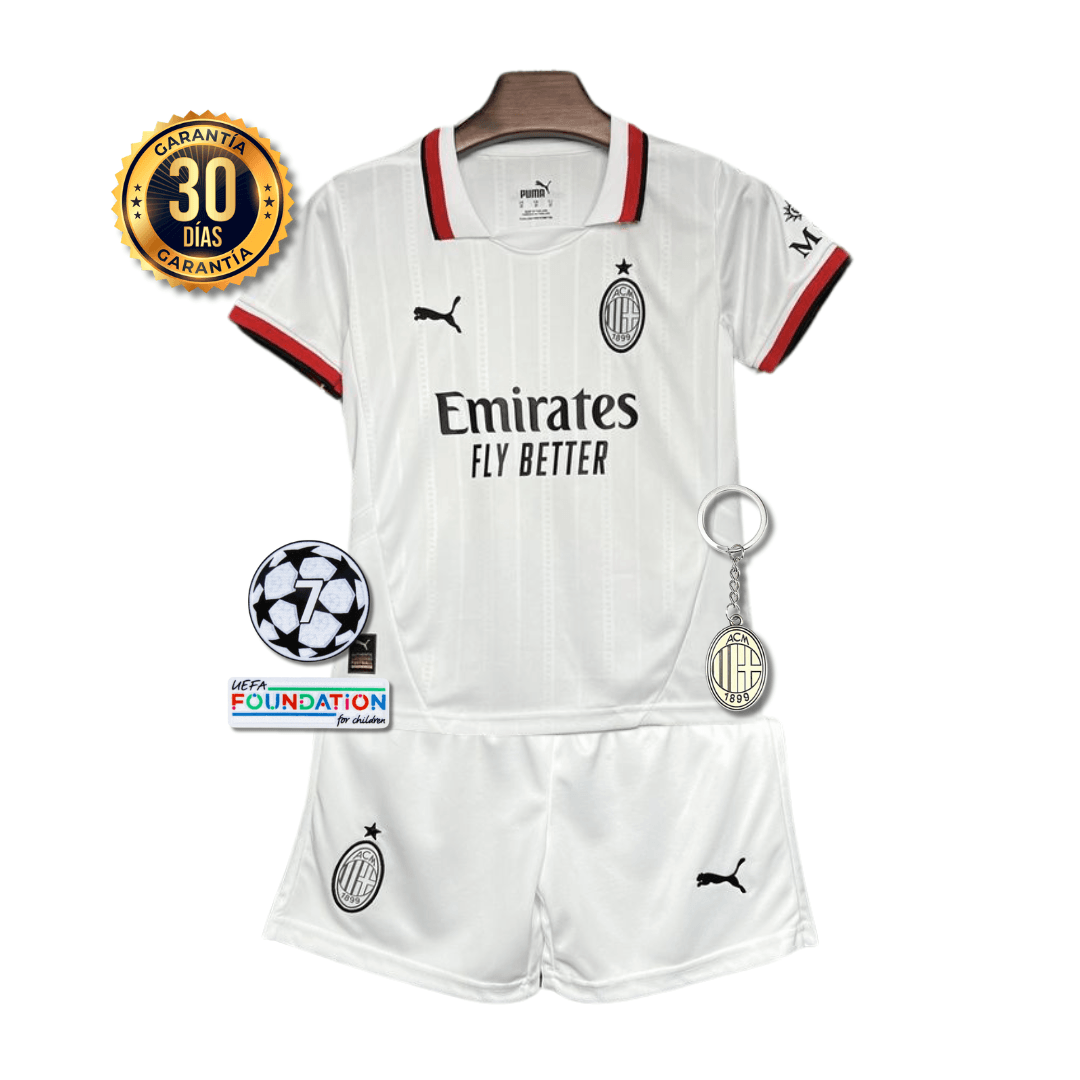 CAMISETA MILAN II 24/25 CONJUNTO INFANTIL