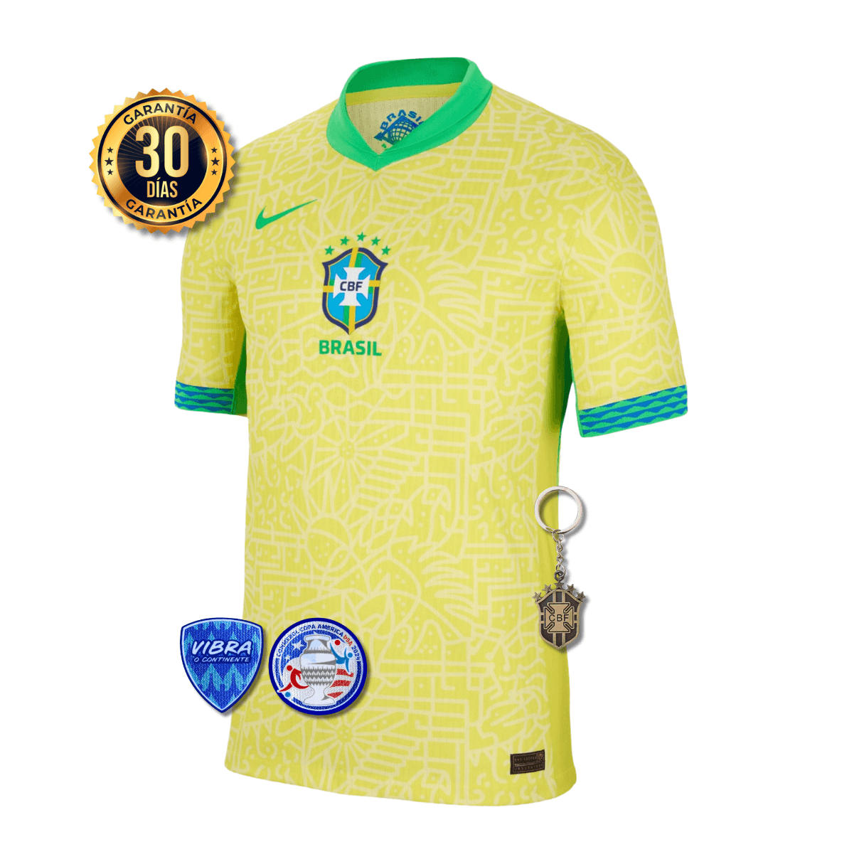 CAMISETA BRASIL I COPA AMÉRICA 2024 HOMBRE (VERSIÓN JUGADOR)