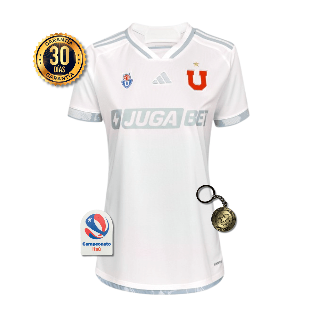 CAMISETA UNIVERSIDAD DE CHILE II 24/25 MUJER