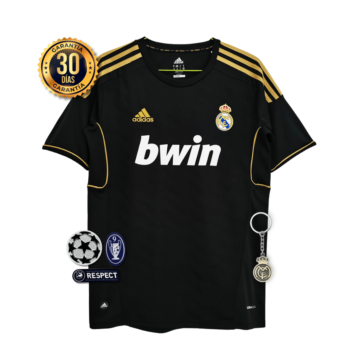 CAMISETA REAL MADRID II 11/12 HOMBRE (RETRO) (cópia)