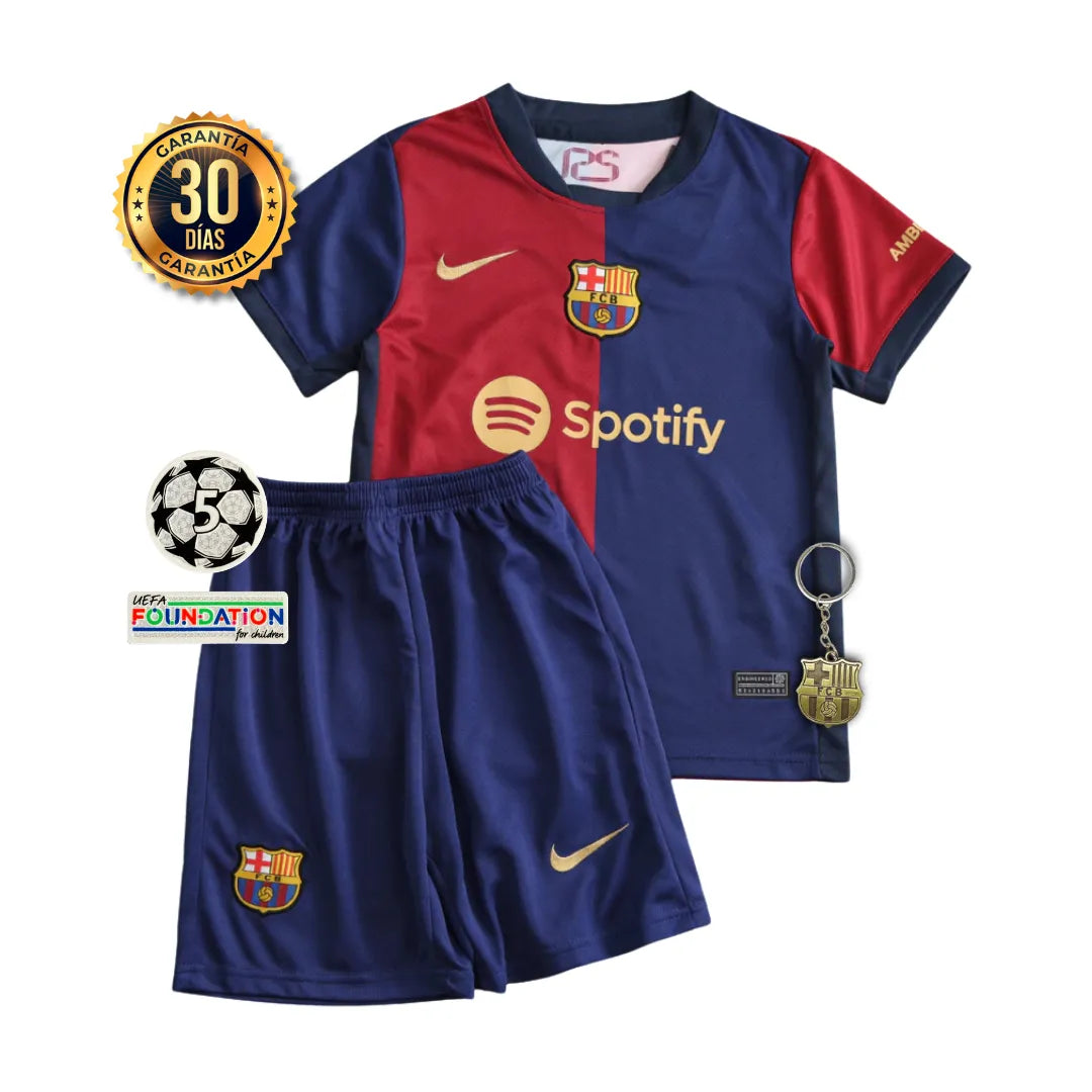 BARCELONA I 24/25 CONJUNTO INFANTIL