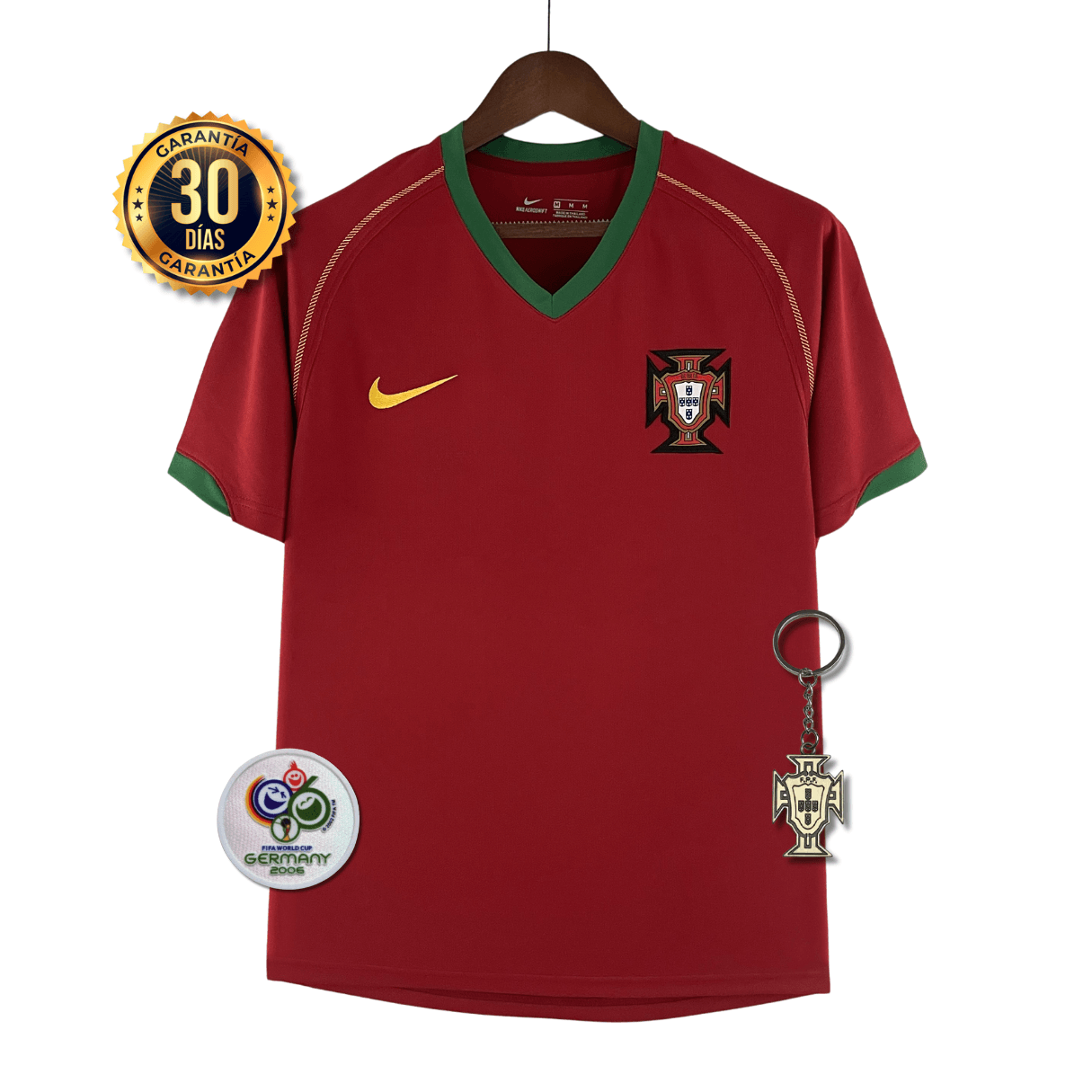 CAMISETA PORTUGAL I 2006 HOMBRE (RETRO)