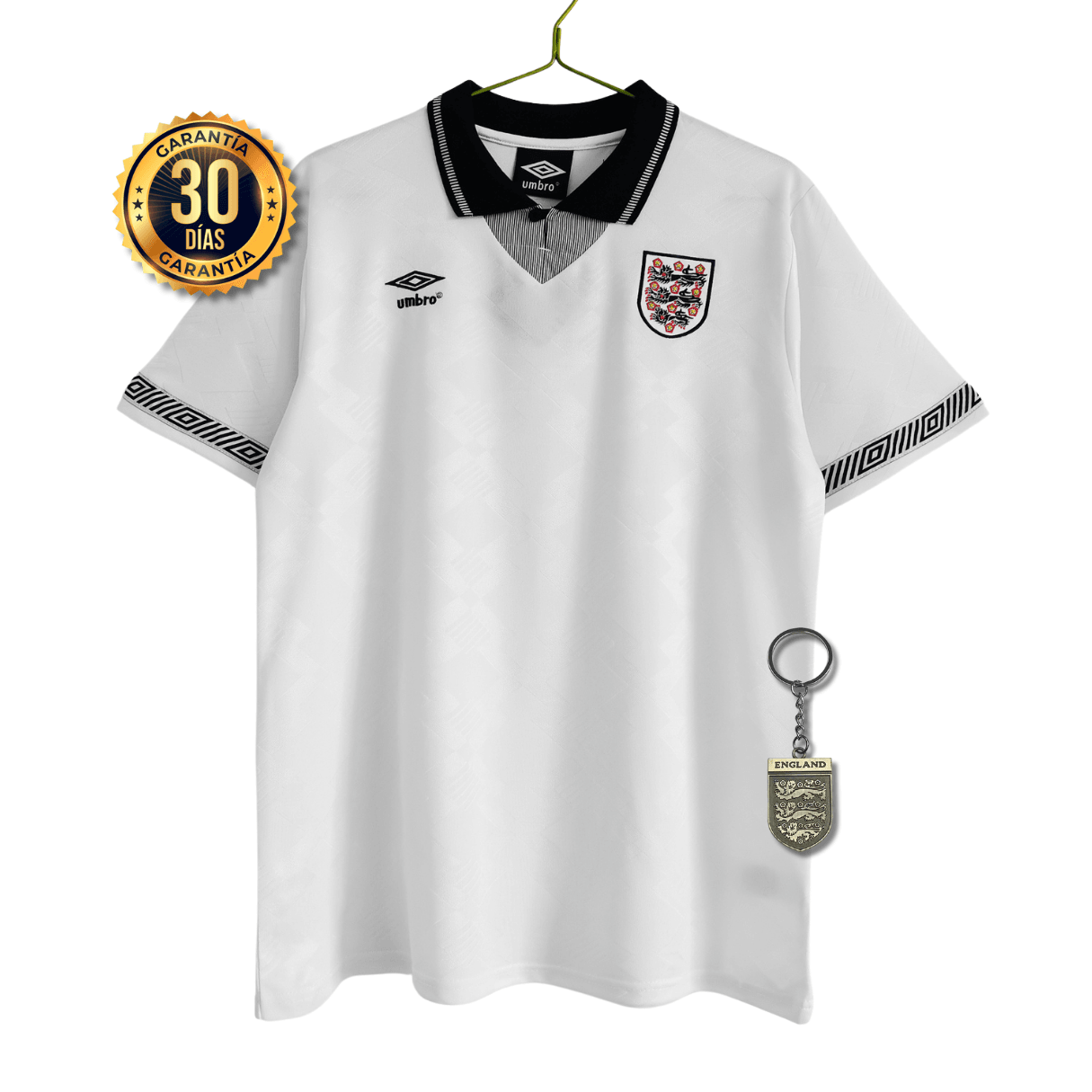 CAMISETA INGLATERRA I 1990 HOMBRE (RETRO)