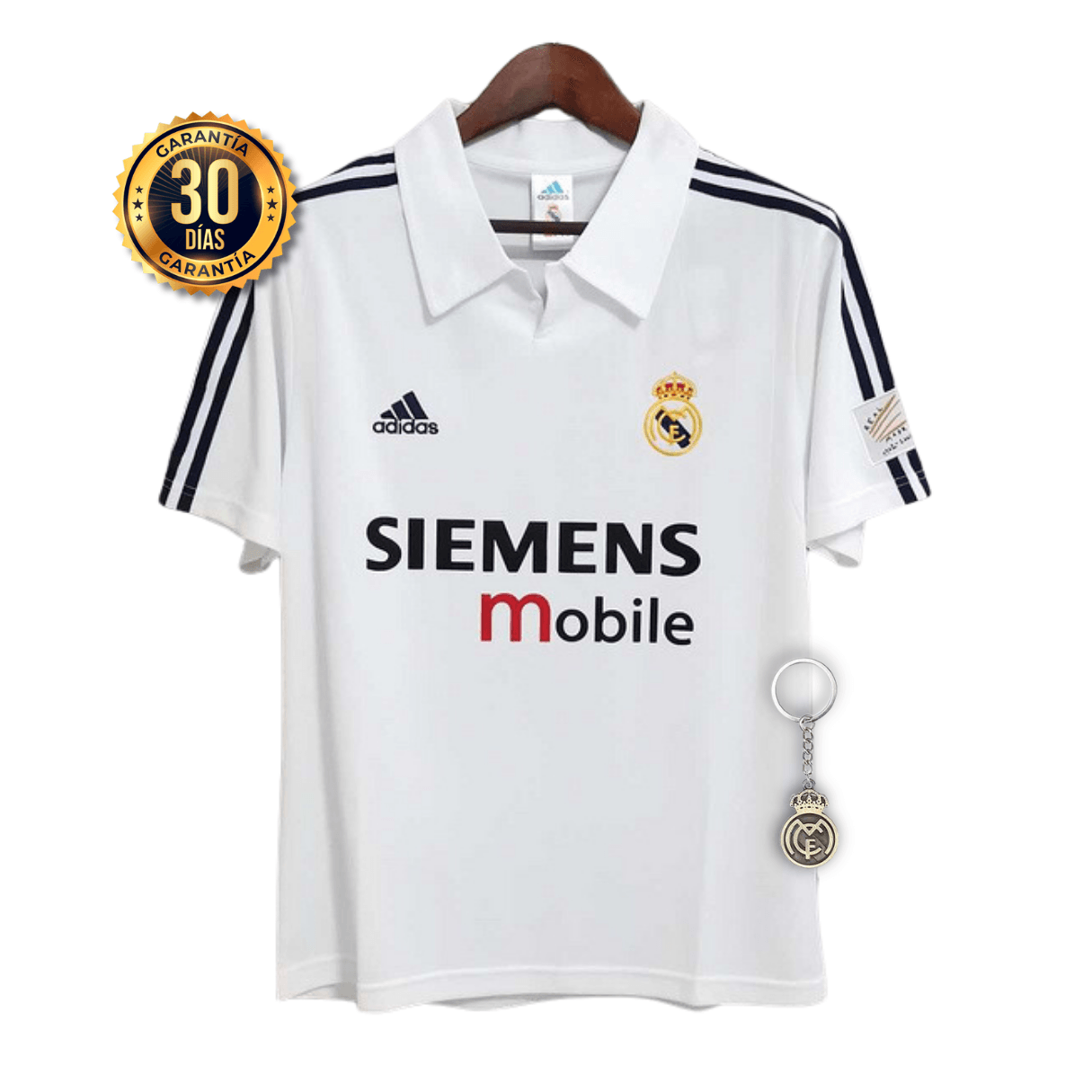 CAMISETA REAL MADRID I 04/05 HOMBRE (RETRO)