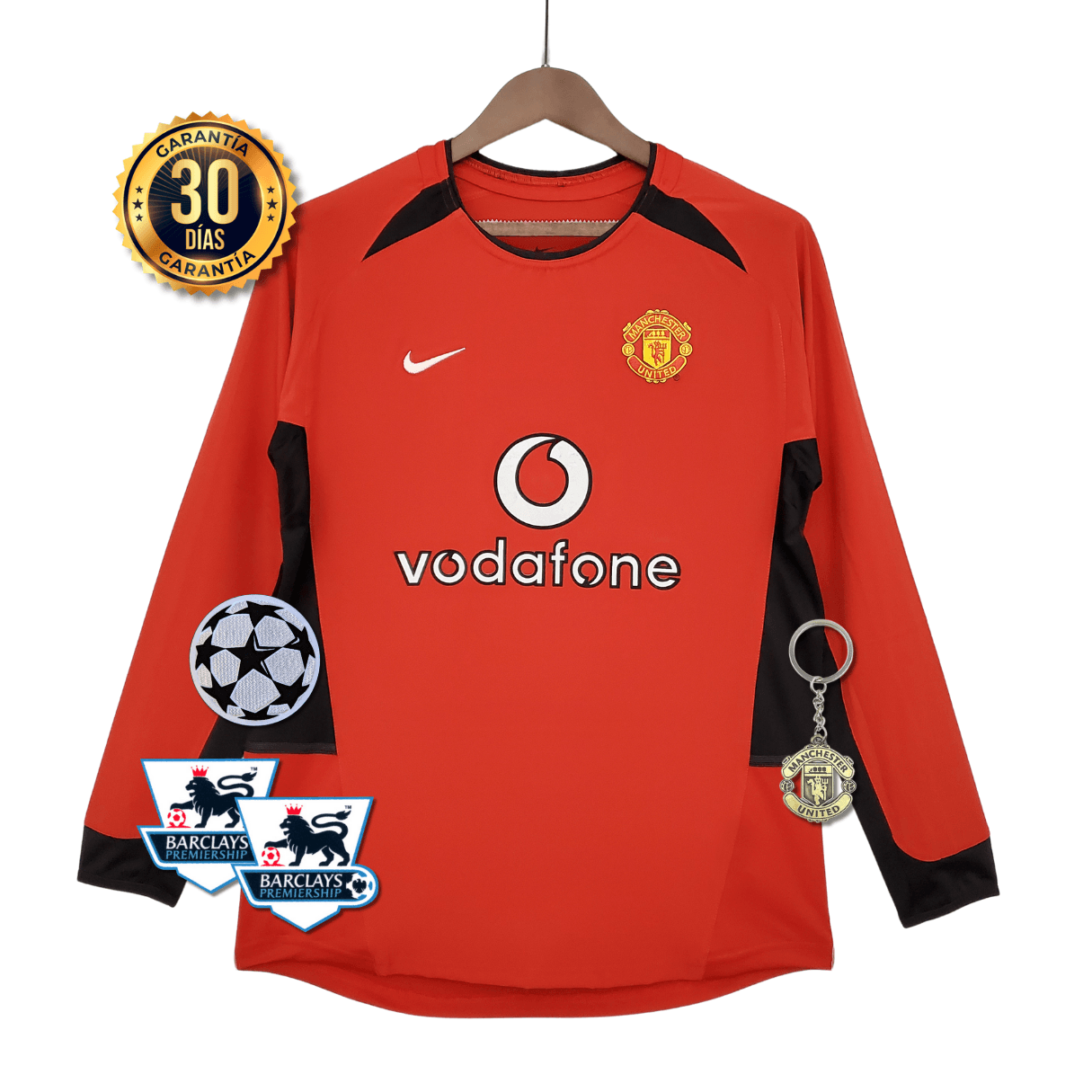 MANCHESTER UNITED I 02/03 HOMBRE (RETRO) MANGA LARGA