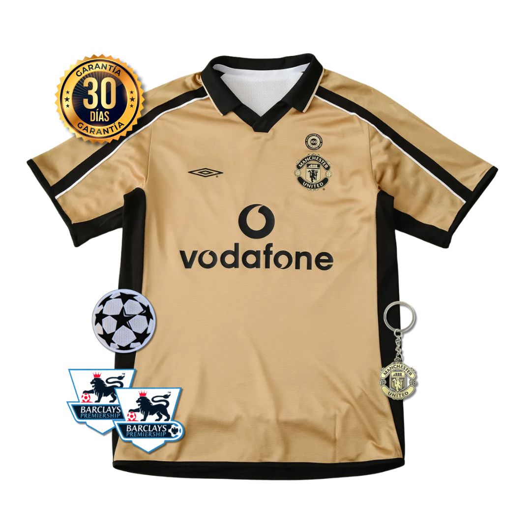 MANCHESTER UNITED II 01/02 HOMBRE DOBLE CARA (RETRO)