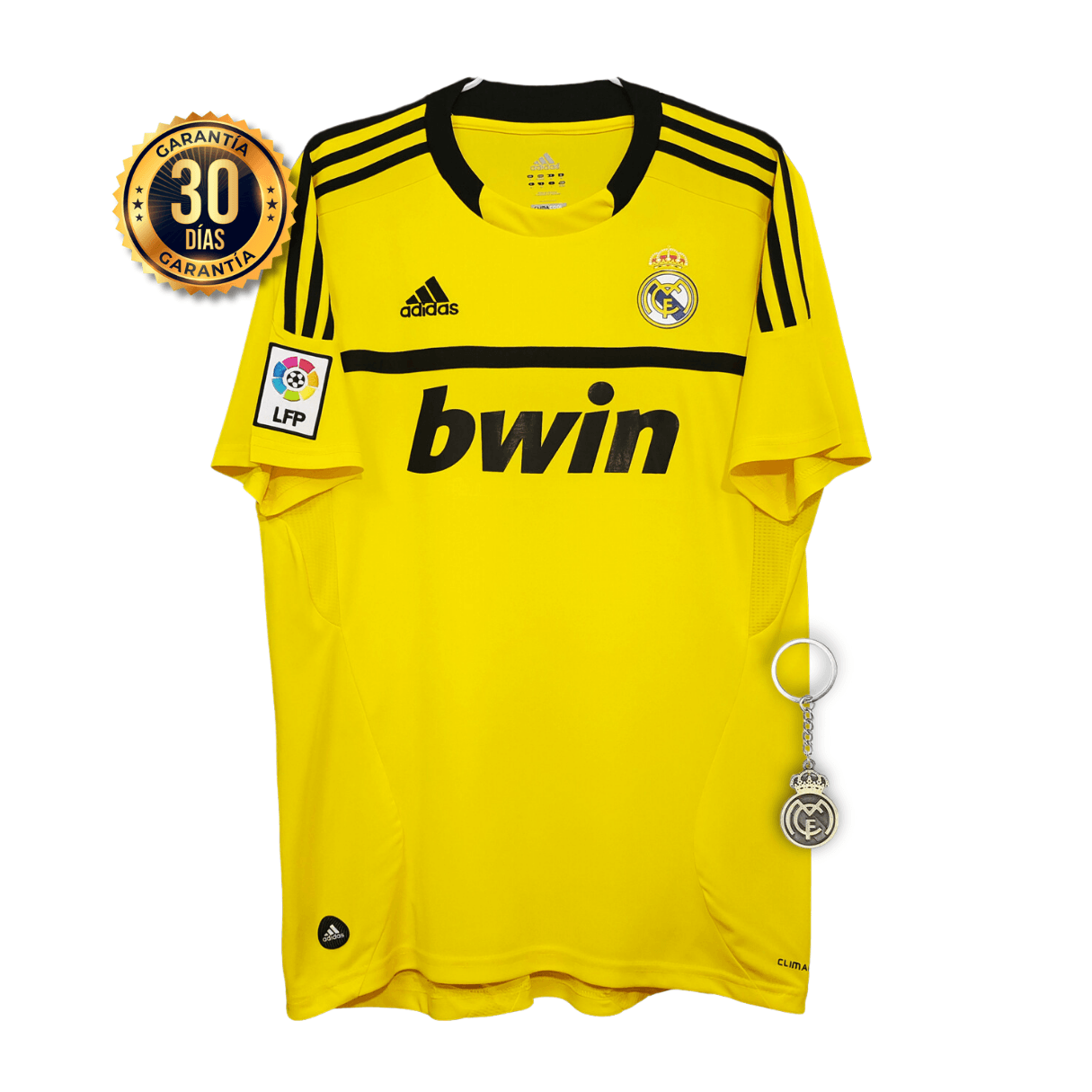 CAMISETA REAL MADRID PORTERO I 11/12 HOMBRE (RETRO)