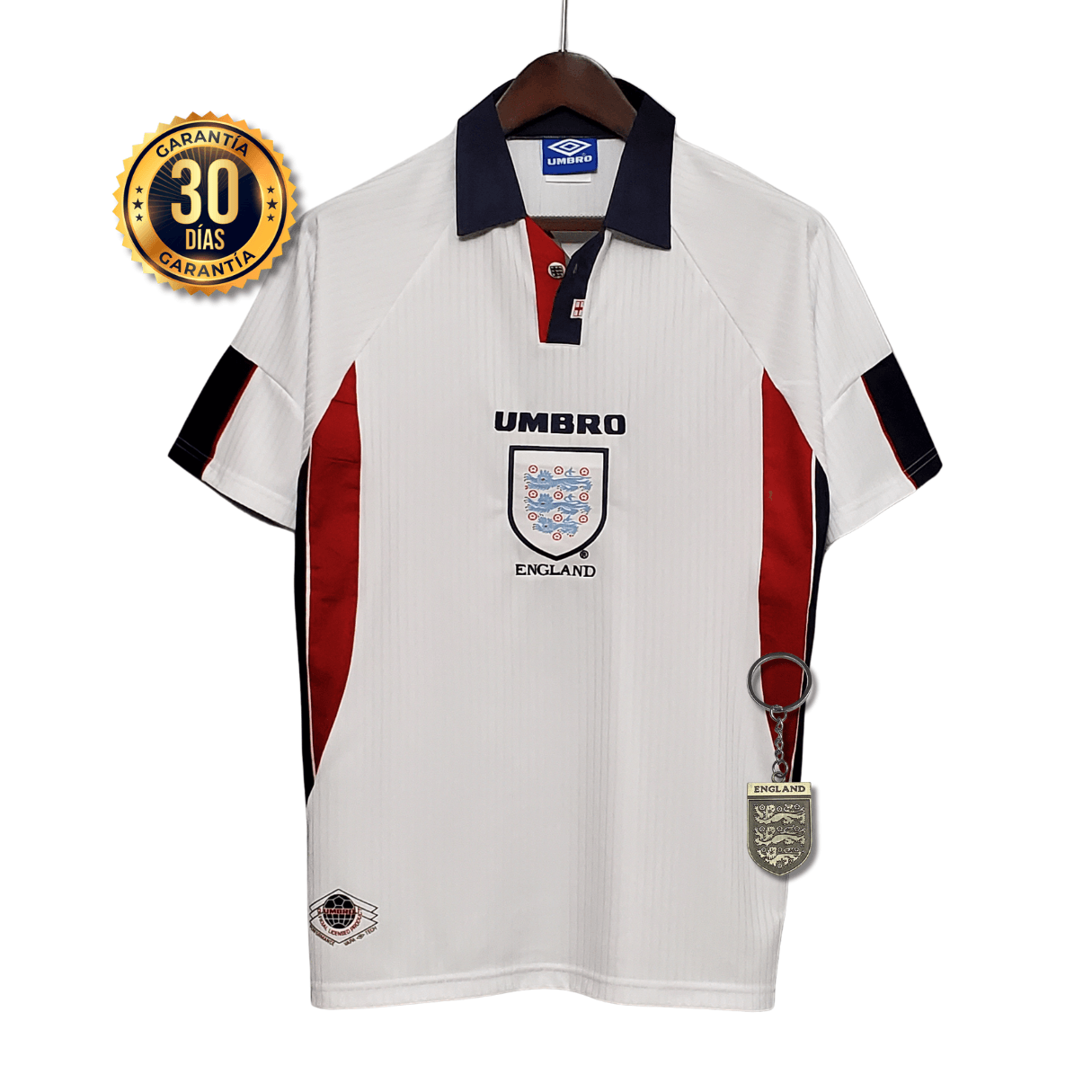 CAMISETA INGLATERRA I 1998 HOMBRE (RETRO)